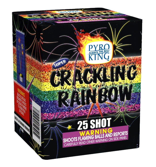 Super Crackling Rainbow , 25 Shot